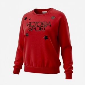 Victoria Sport red crewneck sweatshirt. XL